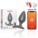 ONINDER - RIO BLACK VIBRANT ANAL PLUG - FREE APP